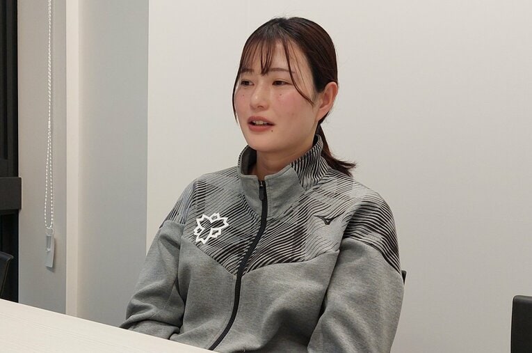 3年時の都大路は16位に終わり「悔しさしかなかった」という美春さん　©Number Web