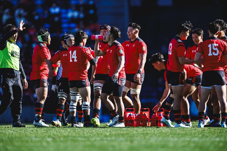 大学選手権の決勝では対抗戦で敗れた早大に雪辱を果たし4連覇を達成　©Kiichi Matsumoto