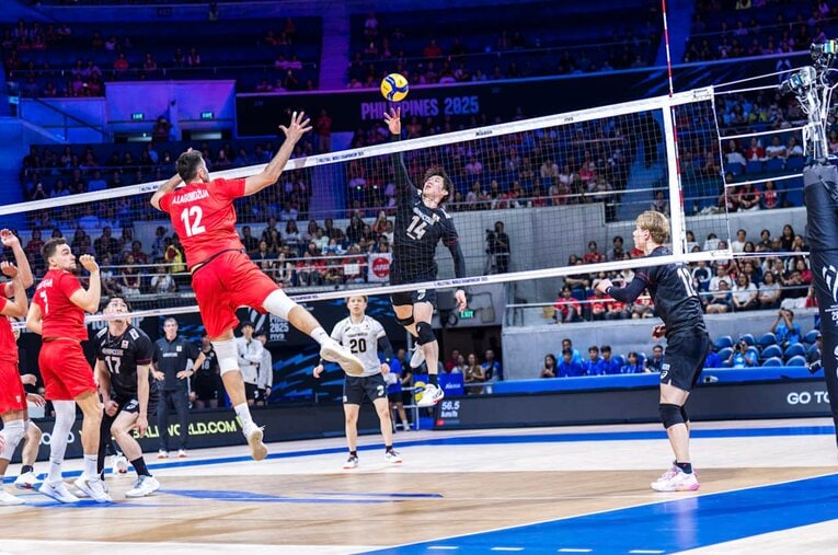 バレーボール世界選手権・トルコ戦　©︎Volleyball World