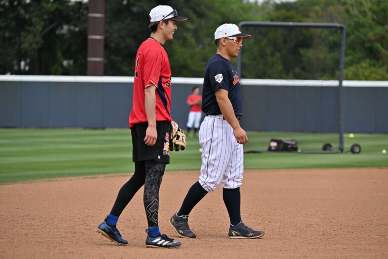 マイアミ入り後の練習シーン　©︎Naoya Sanuki