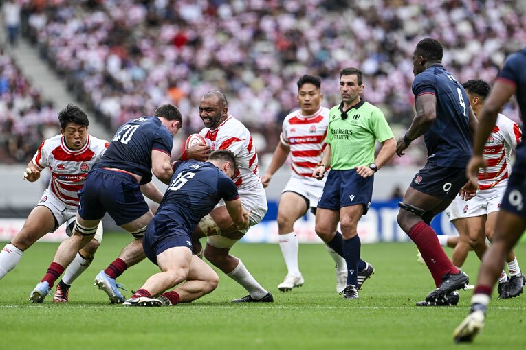 第二次エディー・ジョーンズHC体制の初陣となったイングランド戦　©Asami Enomoto