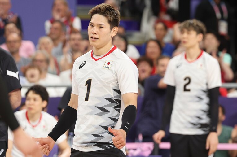 パリ五輪予選ラウンドvsアメリカ　©︎Tetsuya Higashikawa/JMPA