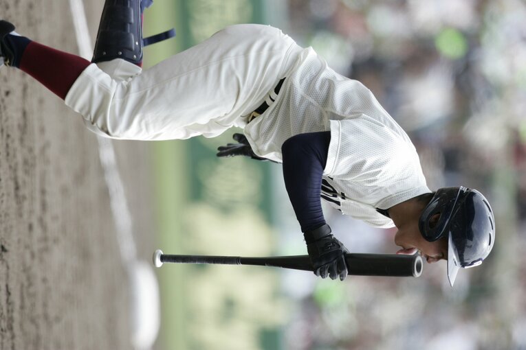 大阪桐蔭時代の中田翔（2007年撮影）©︎Tamon Matsuzono