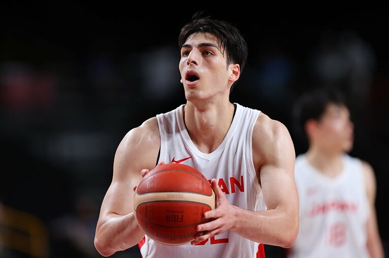 東京五輪を経て、気持ちを新たに新シーズンへ臨むシェーファーアヴィ幸樹。NBAで活躍する八村塁と渡邊雄太には多くの刺激をもらった ／ photograph by YUTAKA/ALFLO