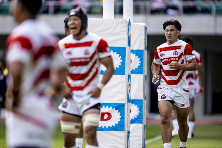 日本代表CTB中村亮土　©︎Kiichi Matsumoto