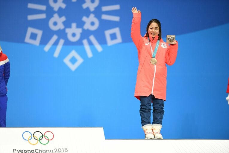 【高梨沙羅の軌跡】2018年、平昌五輪（右にスワイプすると写真は続きます）　©Asami Enomoto/JMPA