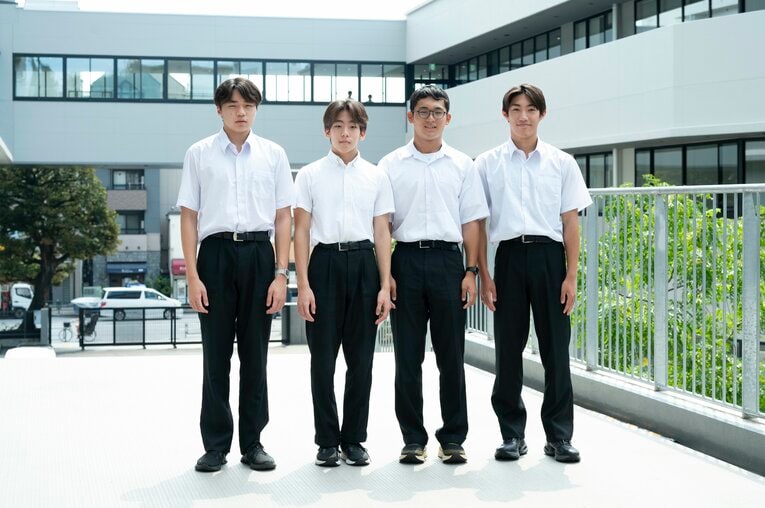 4者4様のキャラクターを秘めた開成カルテット。今後もそれぞれ独自の道を行く　©︎Tadashi Hosoda