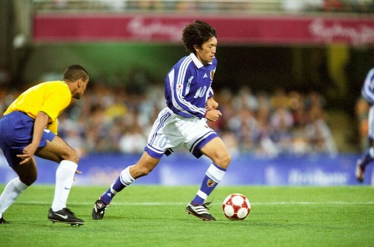 中村俊輔（2000年シドニー五輪）	©︎Kazuaki Nishiyama/JMPA