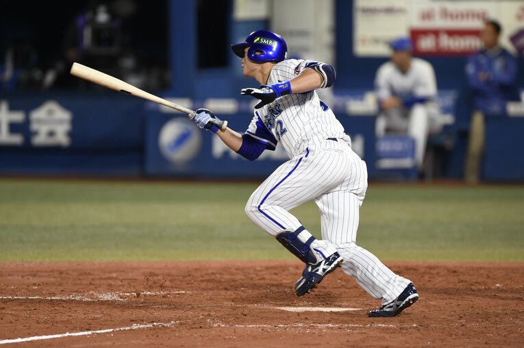 ドラフト5位で茨城・明秀日立高からDeNAに入団した細川成也も甲子園出場なし　©Naoya Sanuki