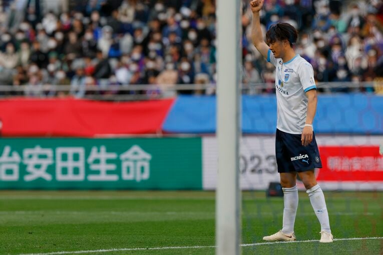 横浜FC時代の小川　©Shigeki Yamamoto