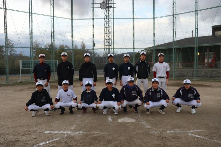 「能力高い子が多い」隠岐ジュニアベースボールクラブの練習風景　©Yuki Kashimoto