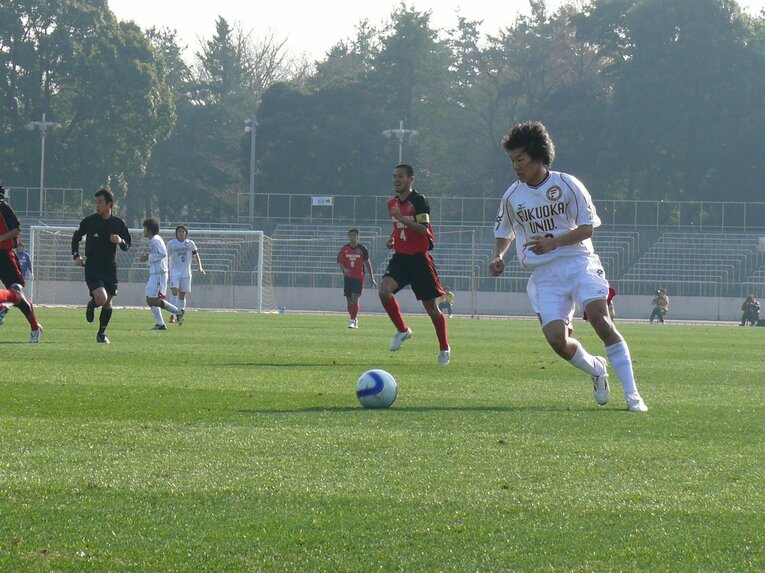 福岡大時代の永井　©︎Takahito Ando