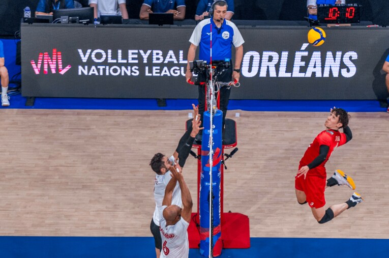 2023年ネーションズリーグ（フランス大会）©︎FIVB