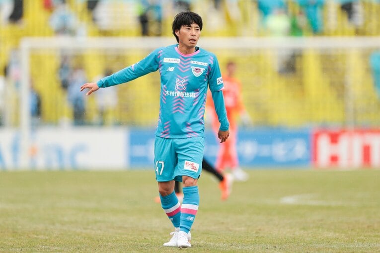 J1・サガン鳥栖に所属する森谷賢太郎（33）。1児の父でもある森谷はこの応援事業に賛同し、年棒の1％を寄付している　©AFLO　