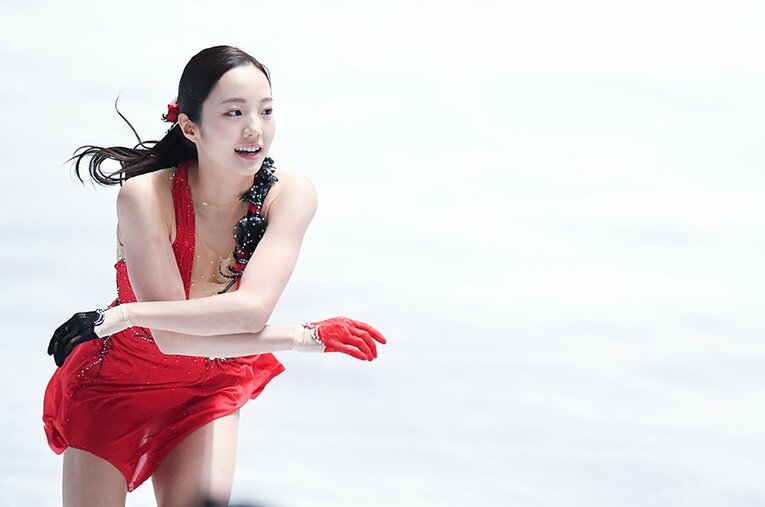 本田真凜 ／ photograph by Asami Enomoto