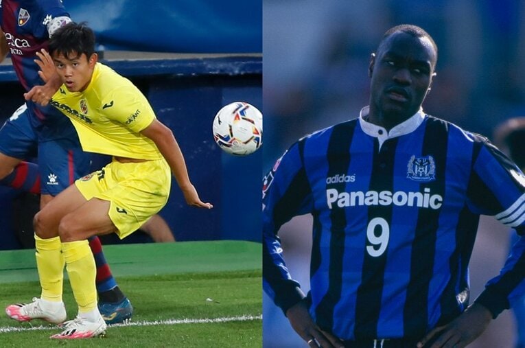 エムボマが「久保建英の現状と可能性」を語った―― ／ photograph by Getty Images／Hideki Sugiyama