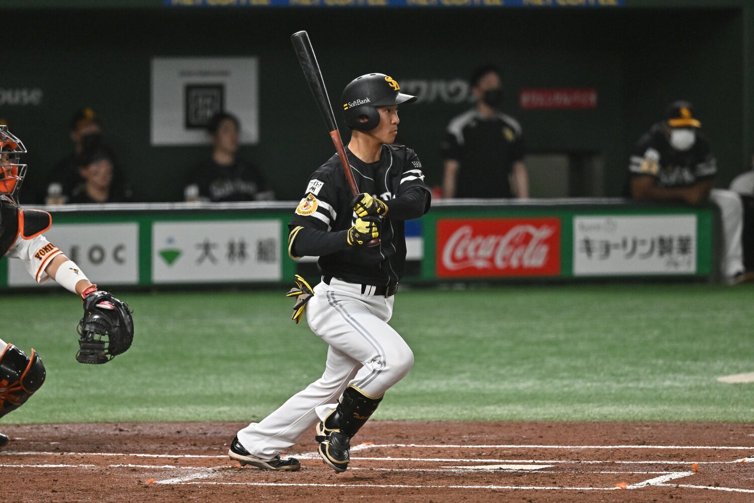 パリーグで最も多い打数はソフトバンクの柳町だ　©Hideki Sugiyama