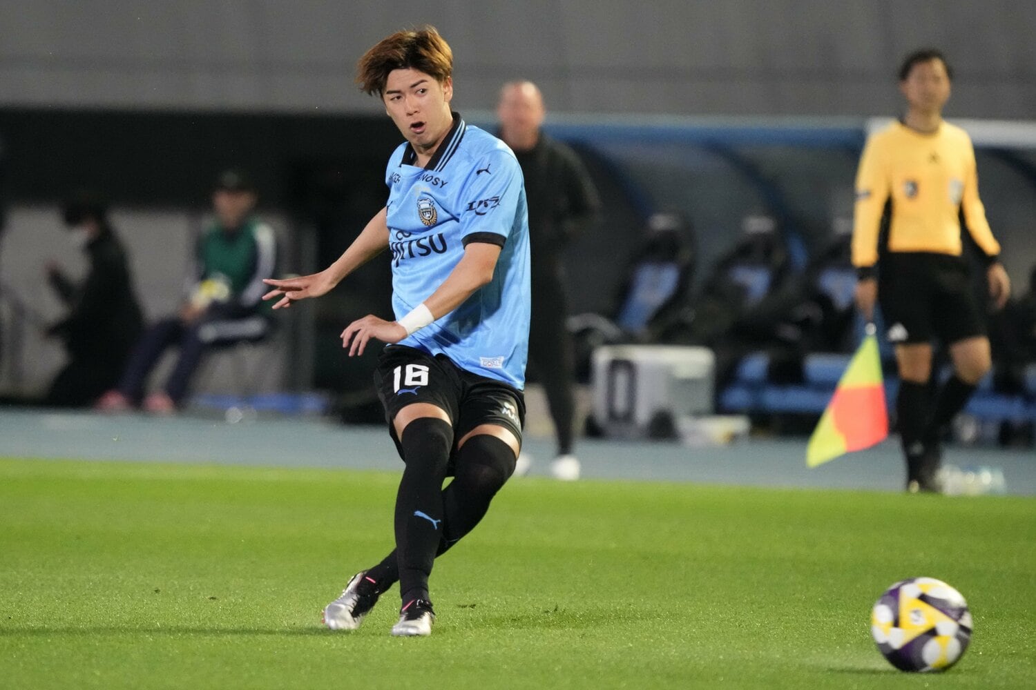 途中出場での起用が多い大関友翔。今季はJ1で2得点をマークしている ©Getty Images