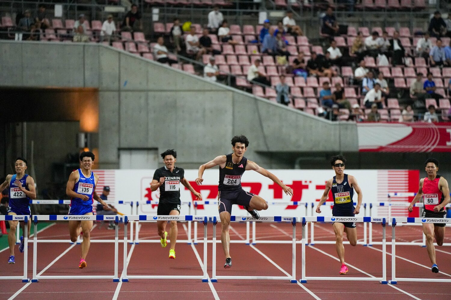 決勝では最初から攻めた走りで、最後までペースを落とさず走り切った ©Satoshi Wada