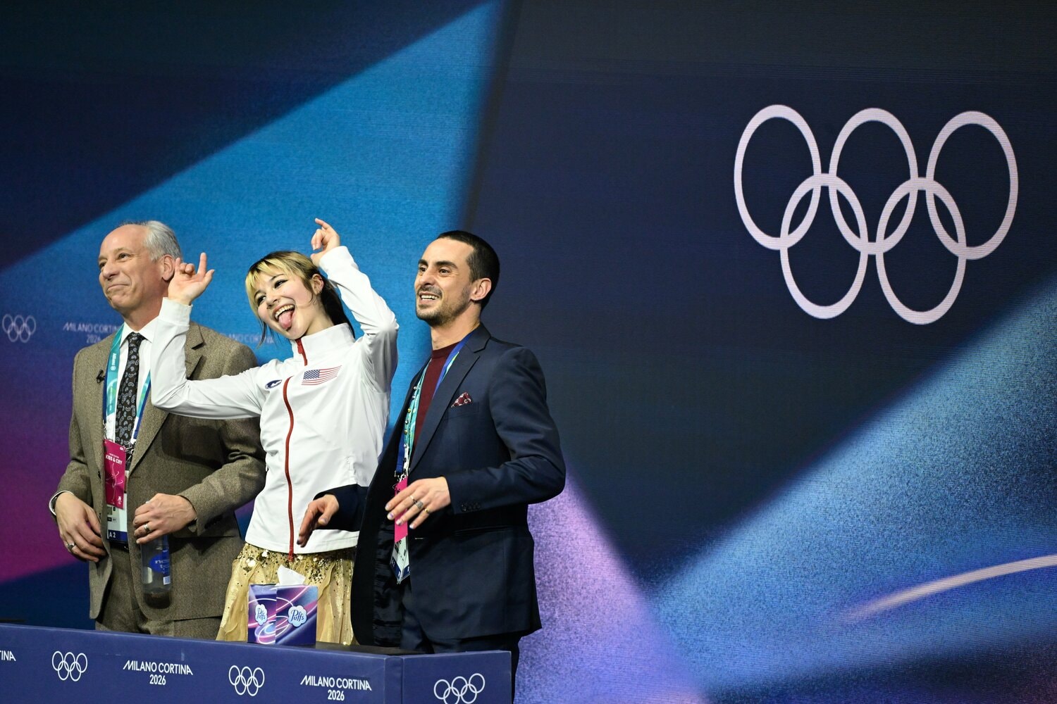 ミラノ五輪では常に前向きな言動も話題を集めた　©Asami Enomoto／JMPA