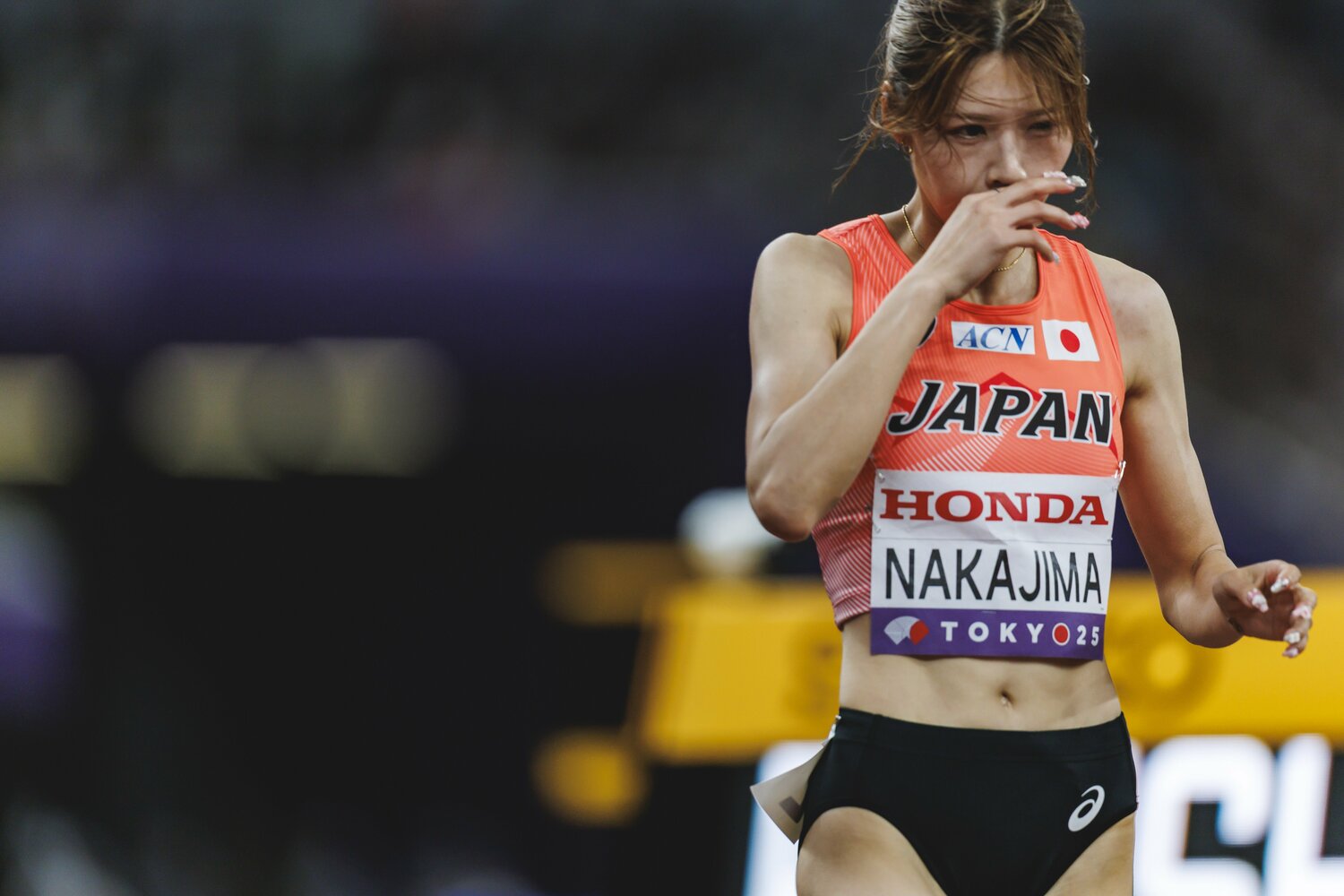 世界陸上では「いつもの動きが全くできなかった」と振り返る ©Kiichi Mastumoto