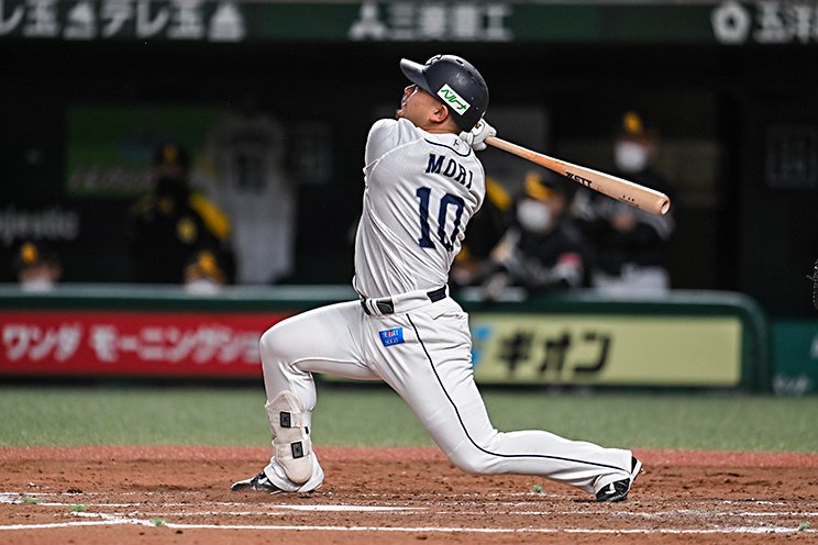 2019年パMVPの森は「打てる捕手」としての本来の力を取り戻せるか（ｃ）Nanae Suzuki