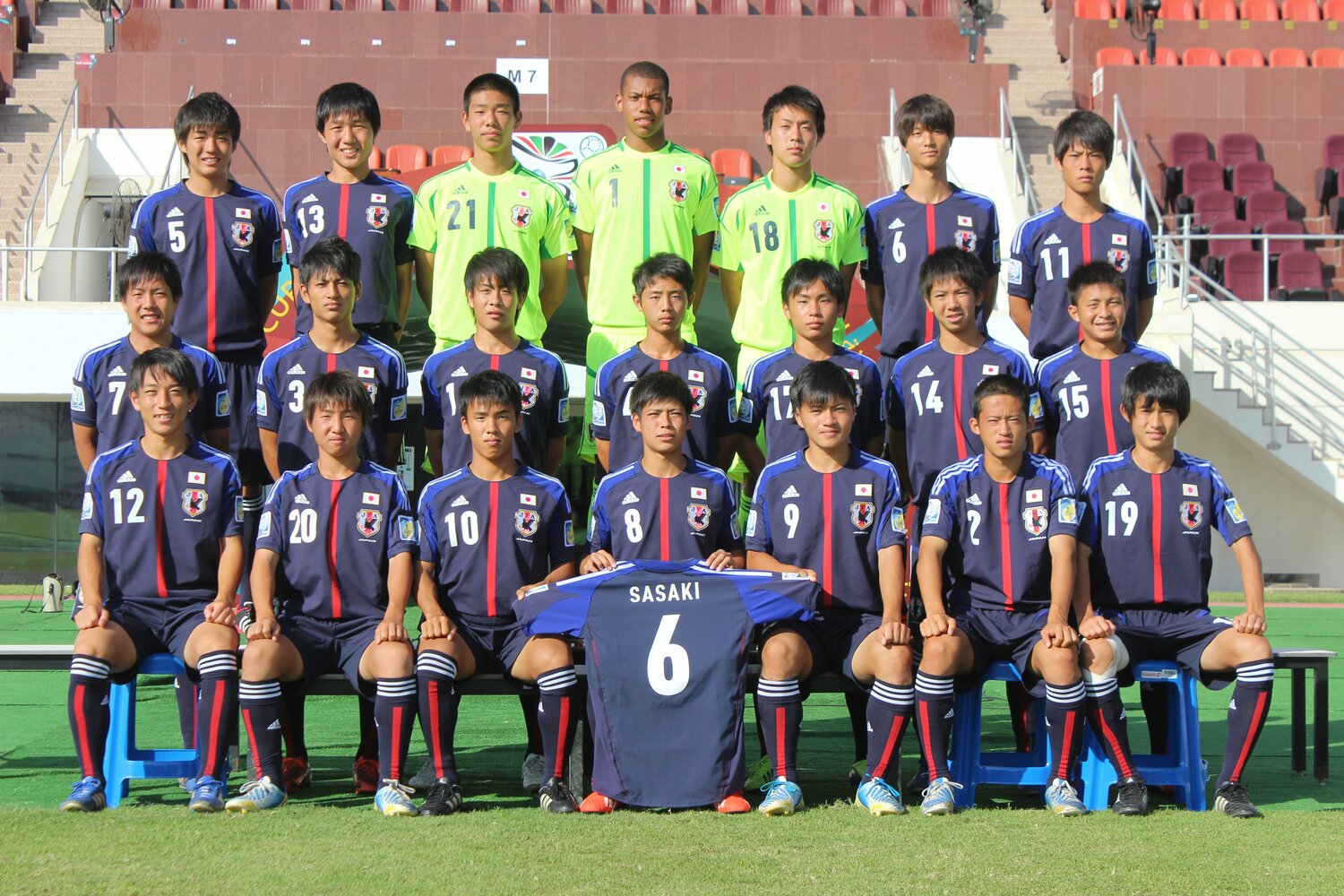 2013年U-17W杯メンバー　©︎Takahito Ando