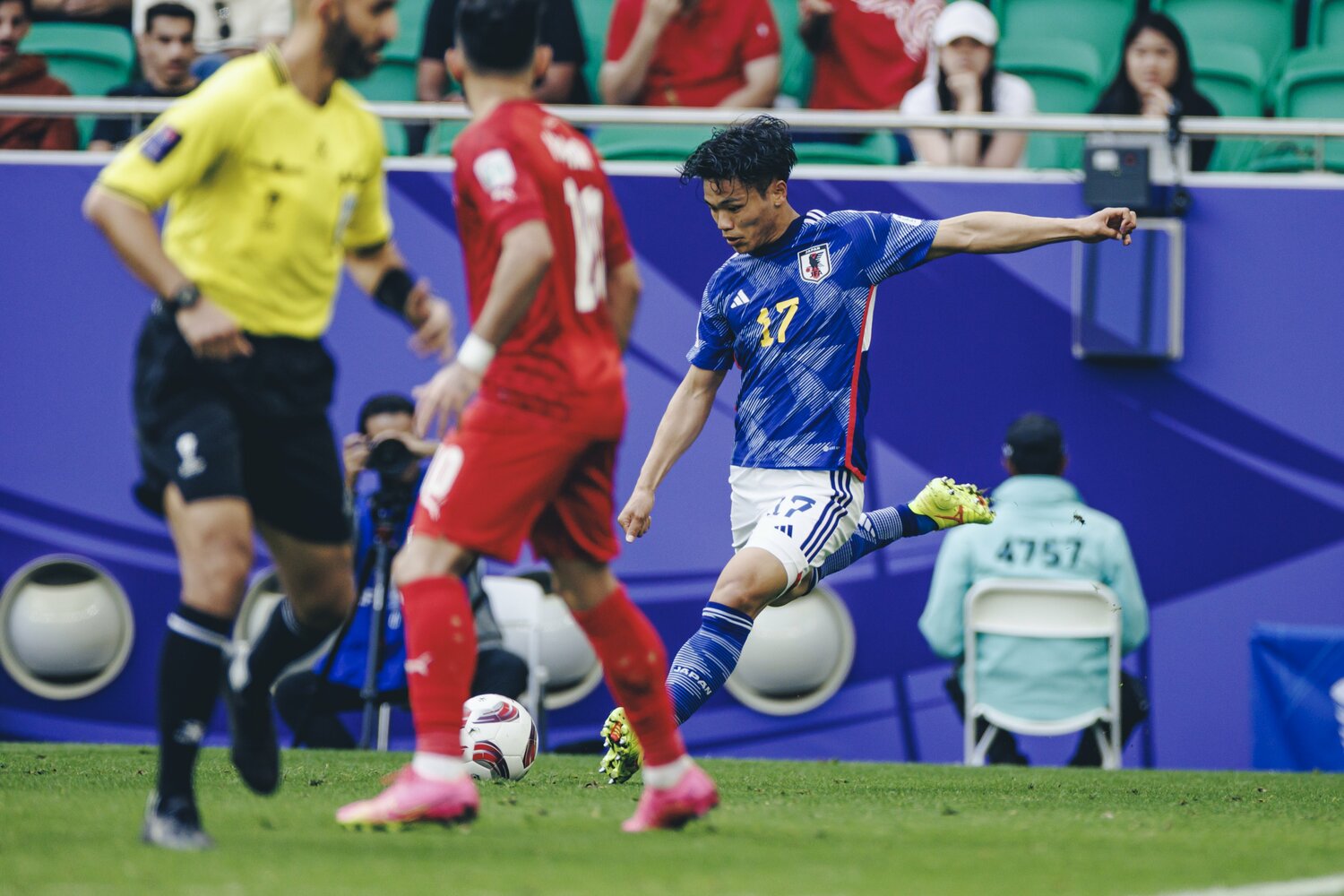 旗手怜央は複数のポジションでの起用が見込める　©Kiichi Matsumoto