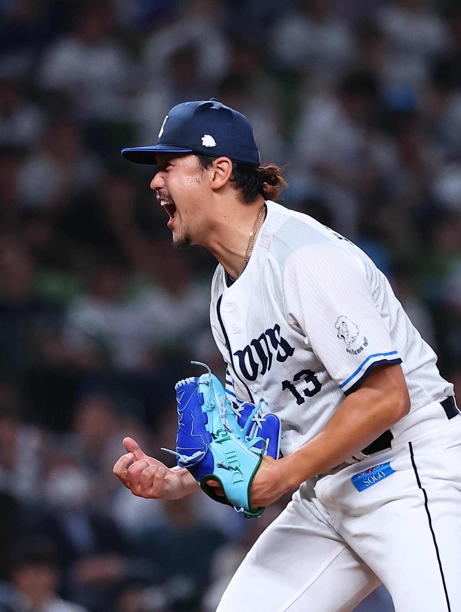 6月13日の中日戦では勝利こそつかなかったものの8回1失点の好投を見せた高橋　©SANKEI SHIMBUN