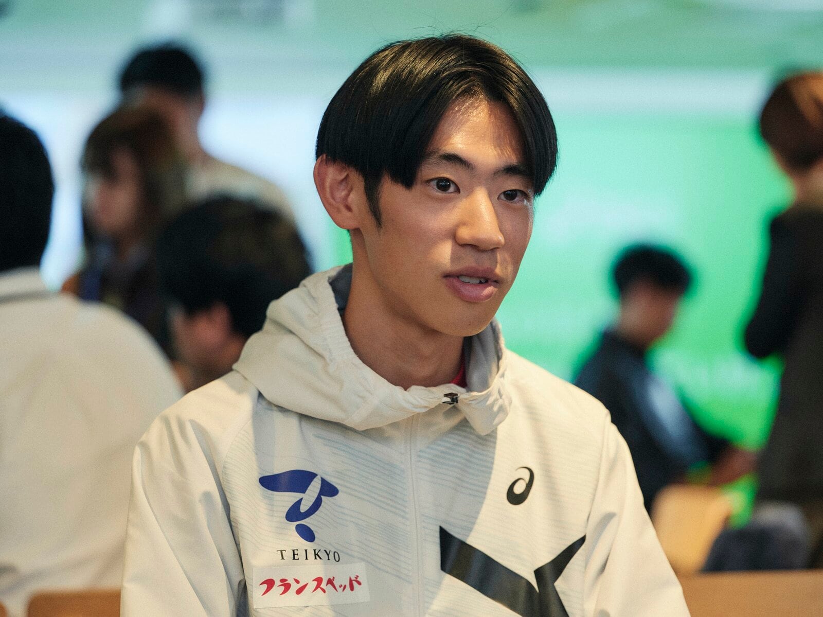 4年間、帝京大で主力として活躍した柴戸 photograph by Yuki Suenaga