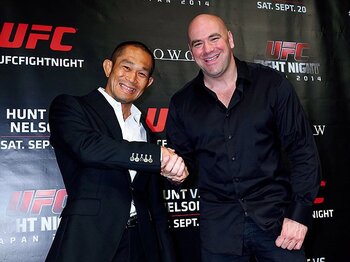 UFCの新たな試みで、格闘技ブーム再来なるか。~9・20さいたま大会、VTJとタッグ~<Number Web> photograph by Susumu Nagao