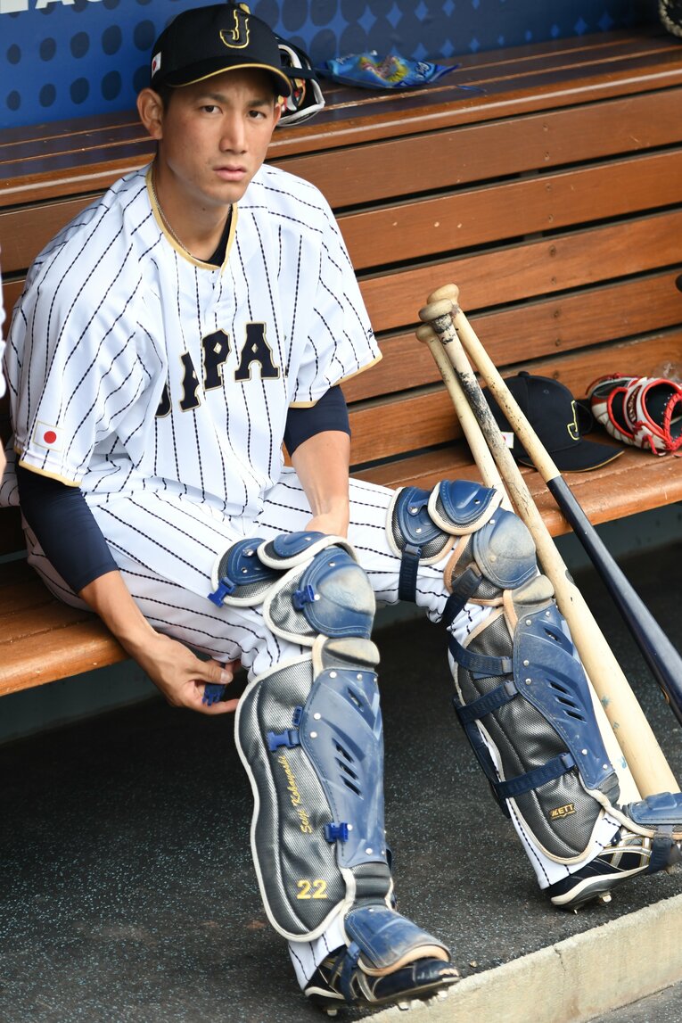 日本代表の捕手にもなった小林誠司　©Naoya Sanuki