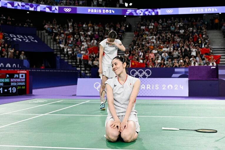 中国ペアとの準決勝　©Asami Enomoto/JMPA