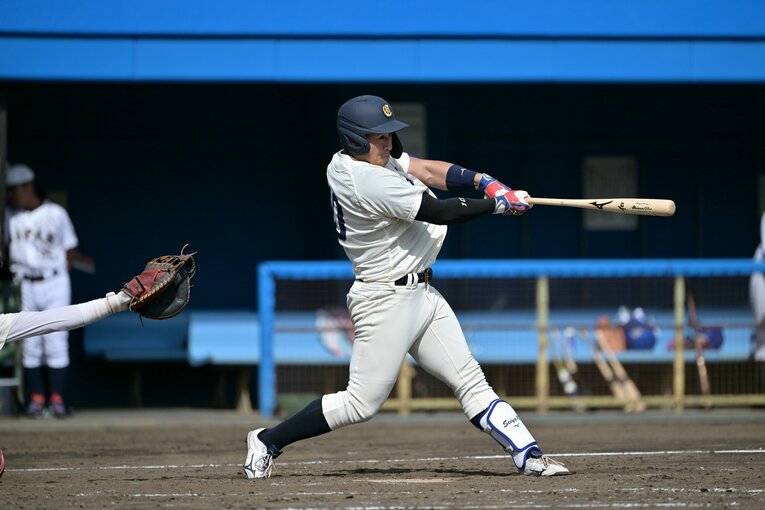 今夏の大学ジャパン合宿での渡部　©︎Hideki Sugiyama