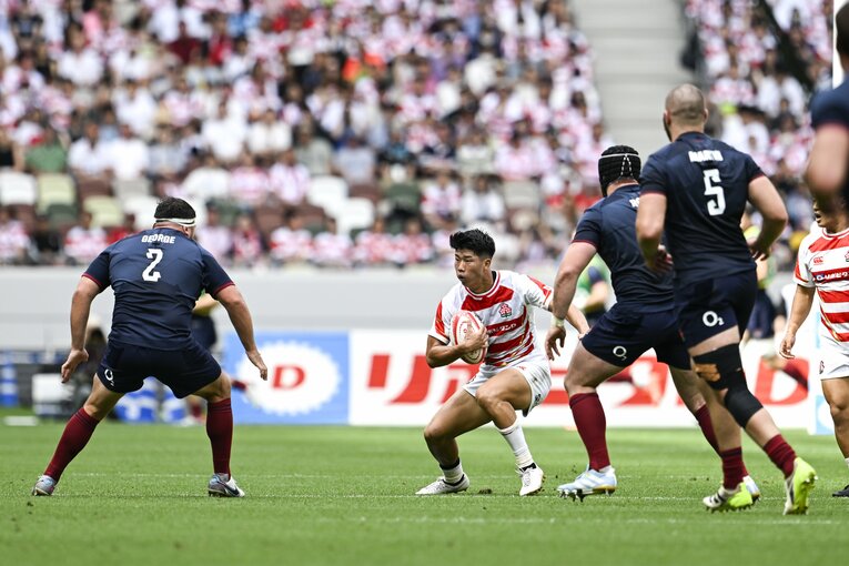 第二次エディー・ジョーンズHC体制の初陣となったイングランド戦　©Asami Enomoto