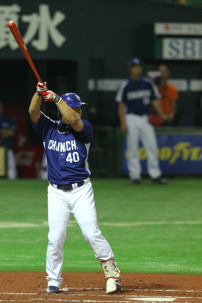中日時代の平田良介　©BUNGEISHUNJU