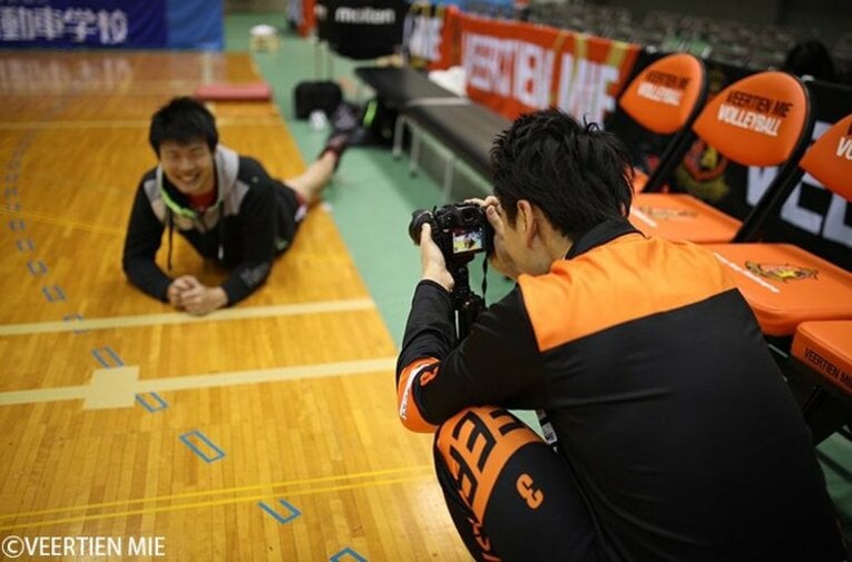 Vリーグ2部のスポンサー数が増加中？ヴィアティン三重の積極的なSNS策。(5) ／ photograph by VEERTIEN MIE