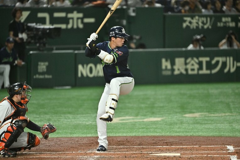 捲土重来を期すキャプテン山田哲人　©Hideki Sugiyama