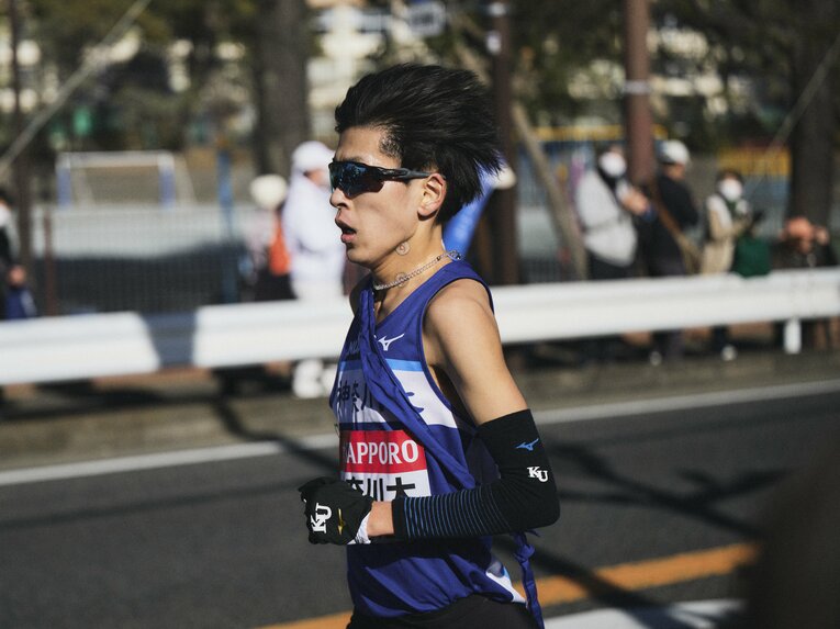 神奈川大新主将・酒井健成　©Yuki Suenaga