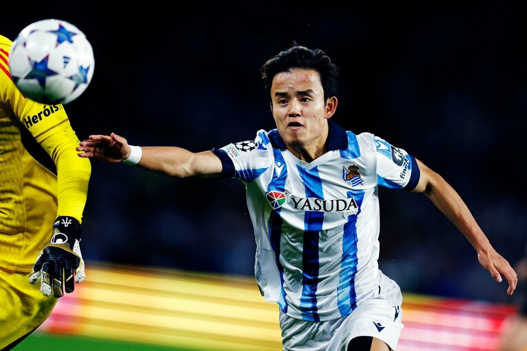 ゴールへの執念を見せたが……　©Daisuke Nakashima