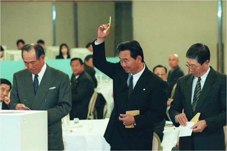 「意中の球団以外は社会人入り」を表明していた横浜高時代の松坂大輔。それでも指名に踏み切った日本ハムの思いとは… ／ photograph by JIJI PRESS