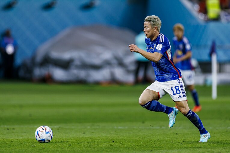 A代表通算53キャップ9得点の浅野　©Kiichi Matsumoto/JMPA