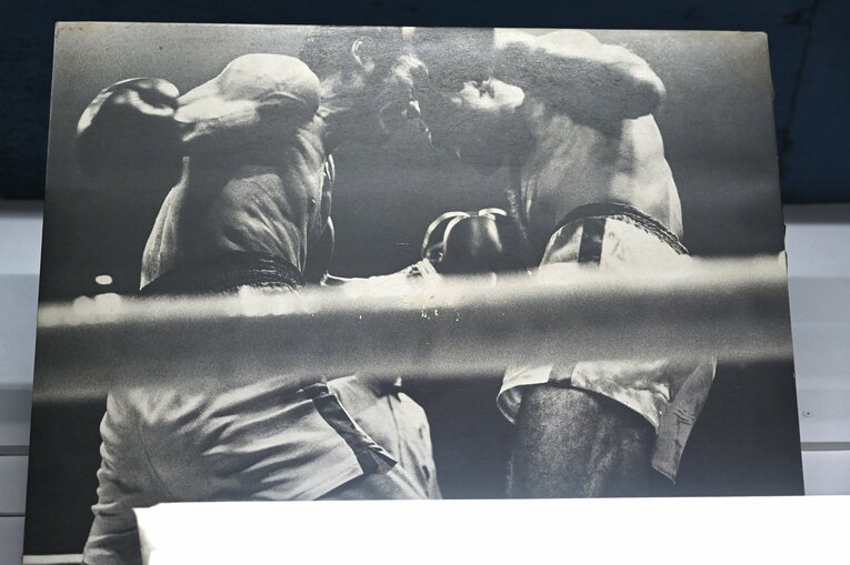 現役時代の輪島功一（複写）