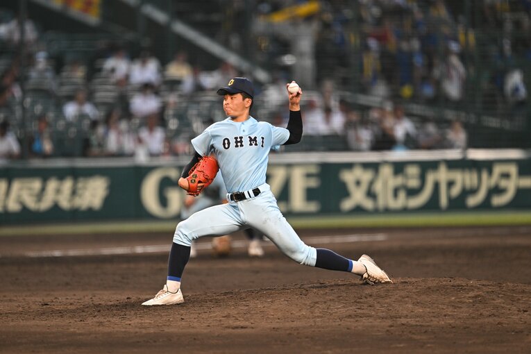 【3回戦・対海星戦】二番手・星野の好リリーフ　©Nanae Suzuki