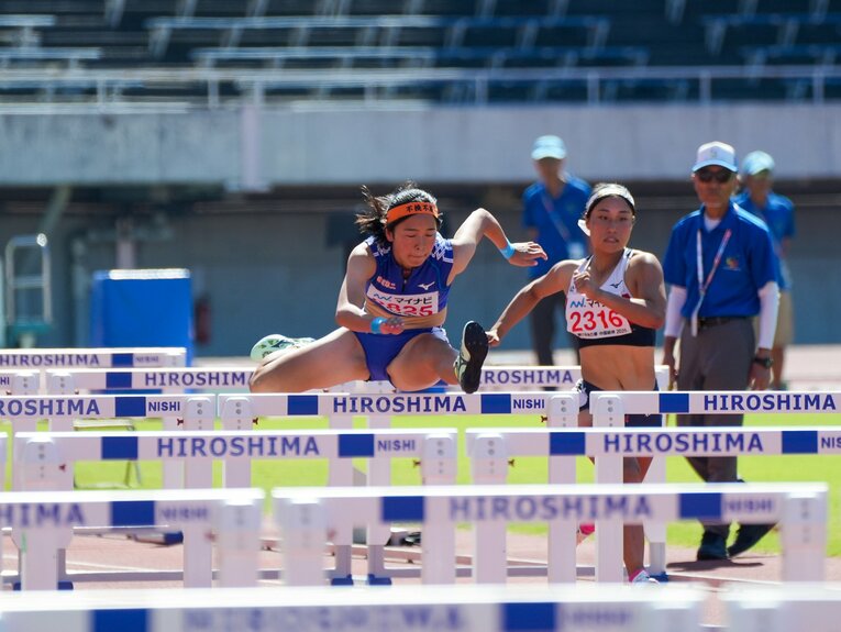 ルーキーの福田は1年生ながら表彰台に　©Satoshi Wada