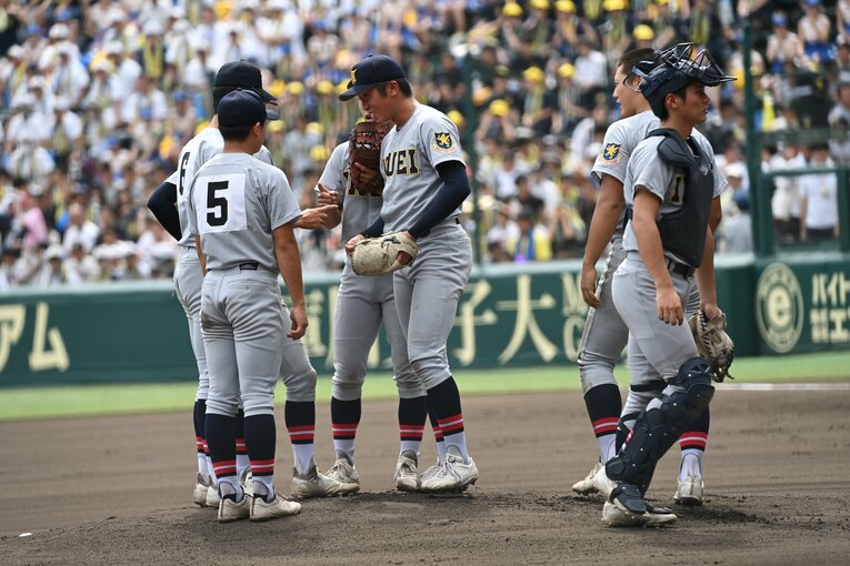 決勝戦では慶応・丸田に衝撃の先頭打者ホームランを浴びた　©️Naoya Sanuki