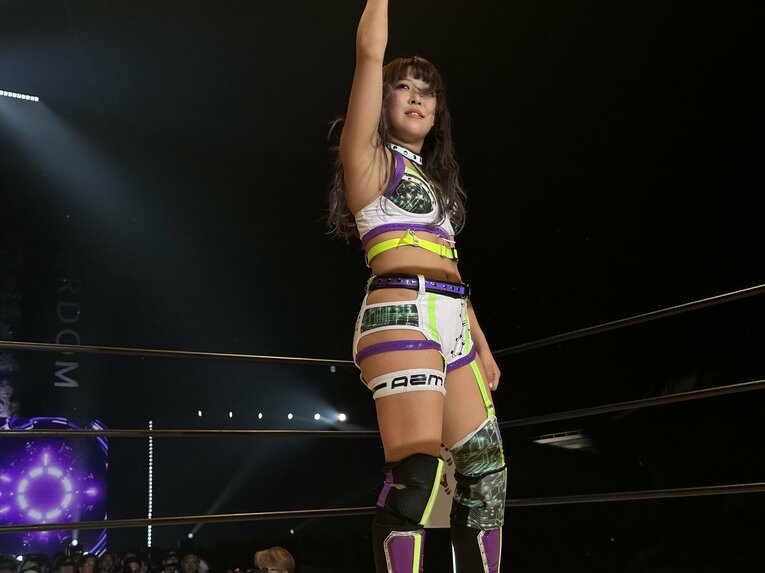 9歳でプロテストに合格し、スターダムの“キッズファイター”として闘ってきたAZM