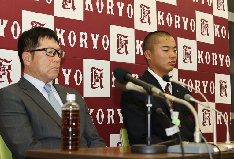 ドラフト会議当日の様子　©Asahi Shimbun