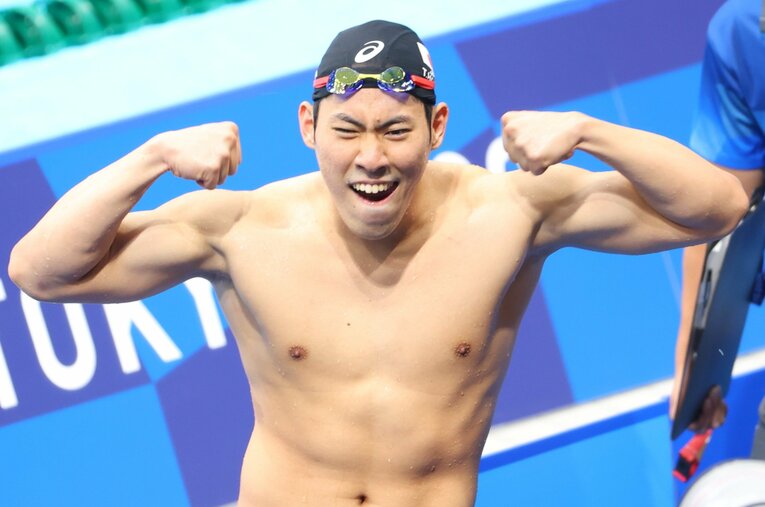 19歳で挑んだ東京五輪で銀メダルを獲得した本多　©Takuya Matsunaga／JMPA