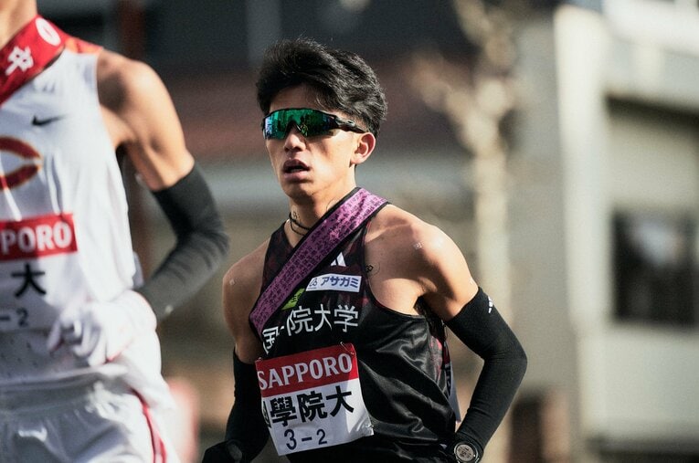 東の前頭三枚目：上原琉翔（國學院大）　©Yuki Suenaga